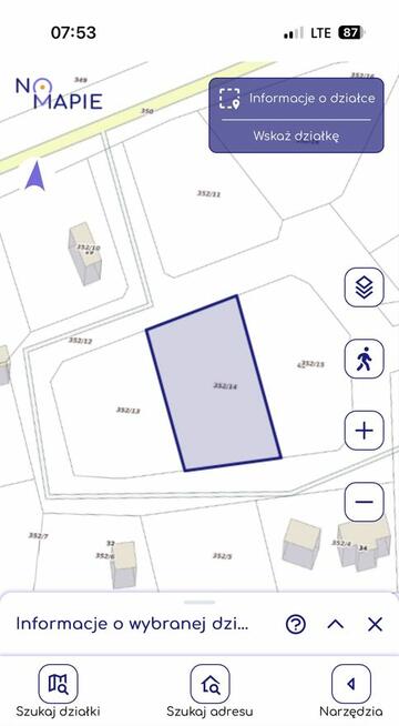 Sprzedam działkę PArchowski Młyn 1001 m2