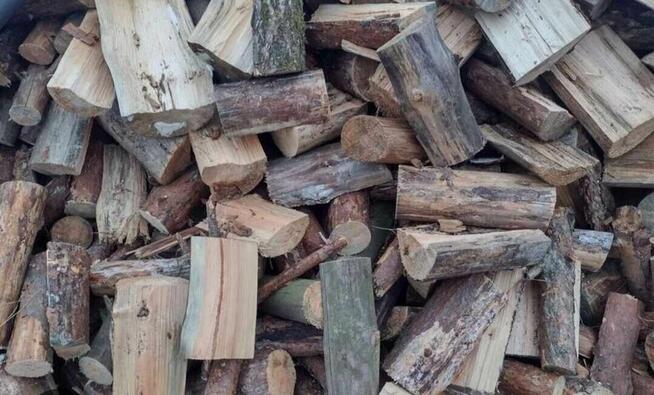 Drewno Kominkowe I Gałęziówka Buk Dąb Grab Brzoza Sosna