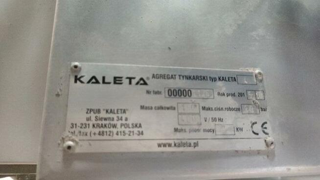 Agregat tynkarski Kaleta 4