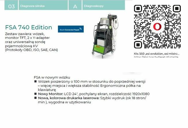 Dcu 220 Bosch Solidny notebook diagnostyczny