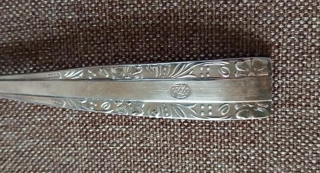 2 platerowane widelce do wędlin firmy HEFRA wzór wschodni.