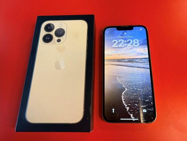 iPhone 13 pro Złoty