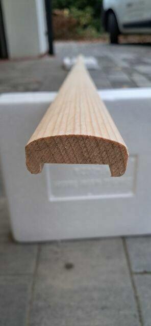 Poręcz drewniana 4szt, pochwyt na barierkę , schody