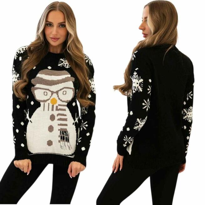 Swetry damskie Świąteczne - rozm UNIWERSALNY