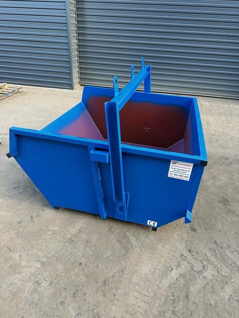 Kontener na dźwig, samowyładowczy 1 m3.