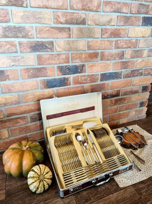 Walizka srebrna sztućce 209zl