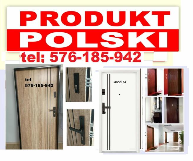 Drzwi zewnętrzne drewniane i metalowe OCIEPLONE