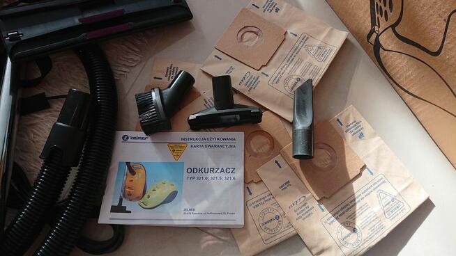 Nowy Odkurzacz ZELMER + 6 worków.