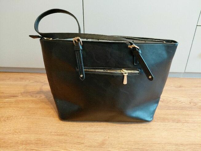 Torebka damska MONNARI – czarno-złota, elegancka