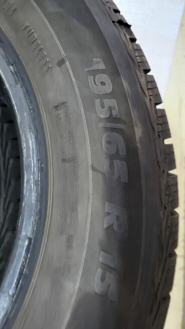 Opony zimowe używane, rozmiar 195/65 R15