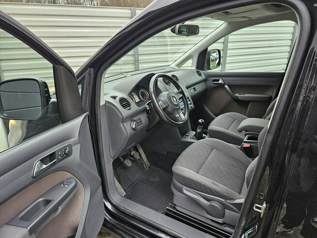 Volkswagen Caddy 2.0 MPi 109KM LONG 7 OSÓB benzyna NOWY GAZ LPG zadbany BEZWYPADEK