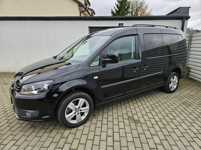 Volkswagen Caddy 2.0 MPi 109KM LONG 7 OSÓB benzyna NOWY GAZ LPG zadbany BEZWYPADEK