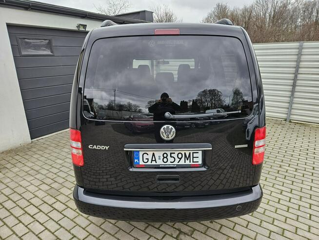 Volkswagen Caddy 2.0 MPi 109KM LONG 7 OSÓB benzyna NOWY GAZ LPG zadbany BEZWYPADEK