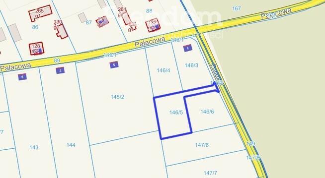 Grzegorzewice-Żabia Wola-piękna działka budowlana