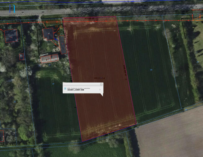 Działka siedliskowa Kolonia Łaznów gm. Rokiciny,