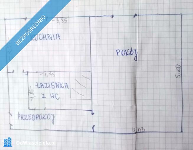 Sprzedam mieszkanie w Sarnowie k.Toszka