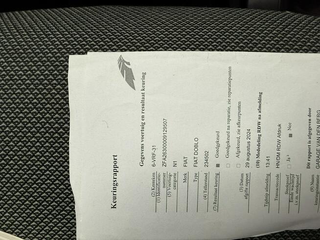 Fiat Doblo 1.3JTD 2011r Klimatyzacja Drzwi Boczne Serwis VAT-1A Hak!