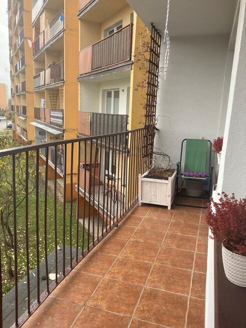 Przytulne mieszkanie na I piętrze z dużym balkonem