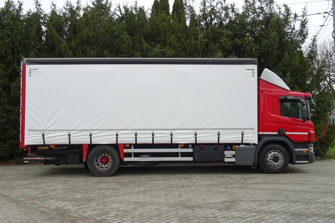 Scania P250 EURO 6 firanka z windą , sypialna sprowadzony
