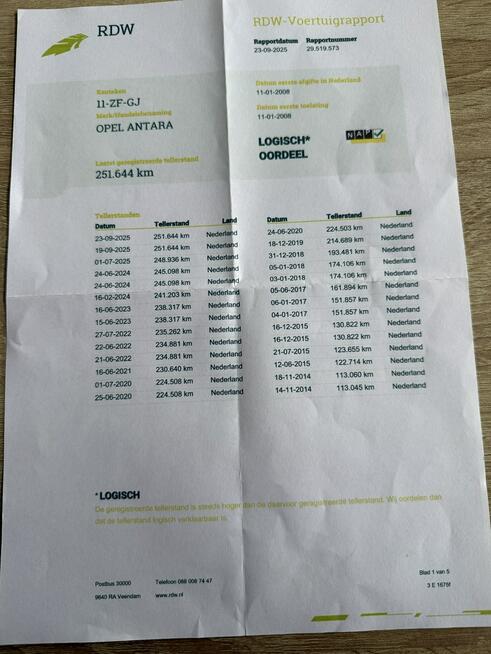 Opel Antara 2.4B 2008r 4x4 Klimatyzacja Serwis Sprowadzona Opłacona!