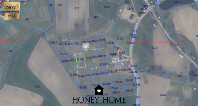 Działka budowlana Barwik gm. Przodkowo, Szczęśliwa