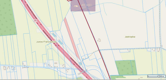 Działka Jastrzębia gm. Gostynin