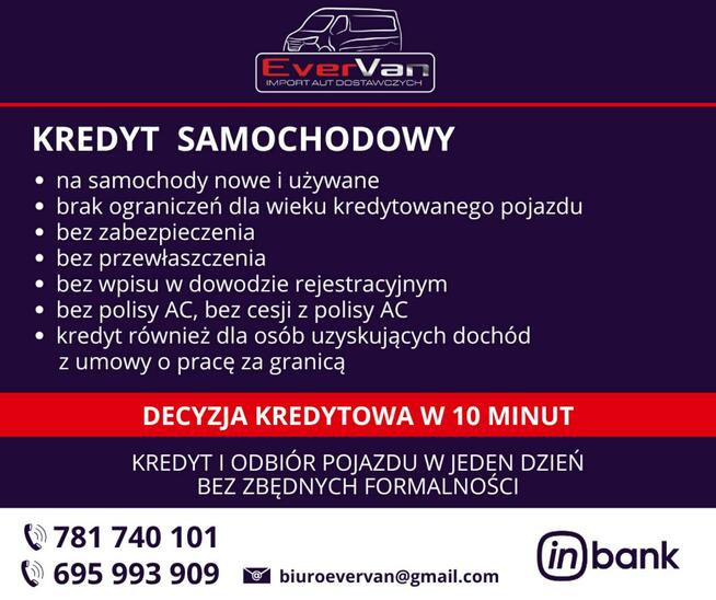 Renault Master 7 osobowy brygadówka NAJAZD max pełna opcja servis regały