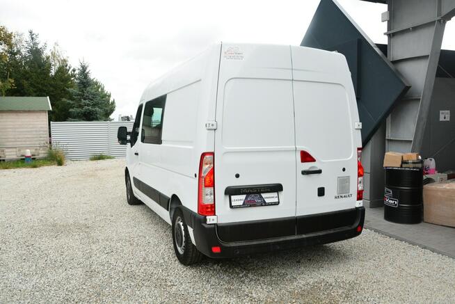 Renault Master średniak 7 osobowy brygadówka doka pełna opcja