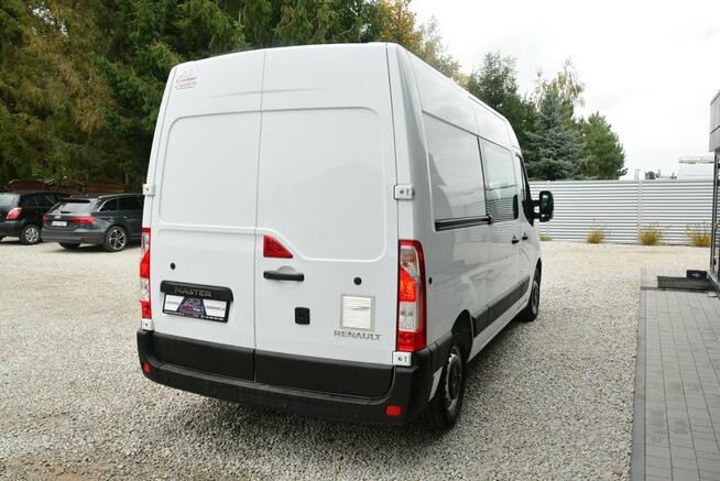 Renault Master średniak 7 osobowy brygadówka doka pełna opcja