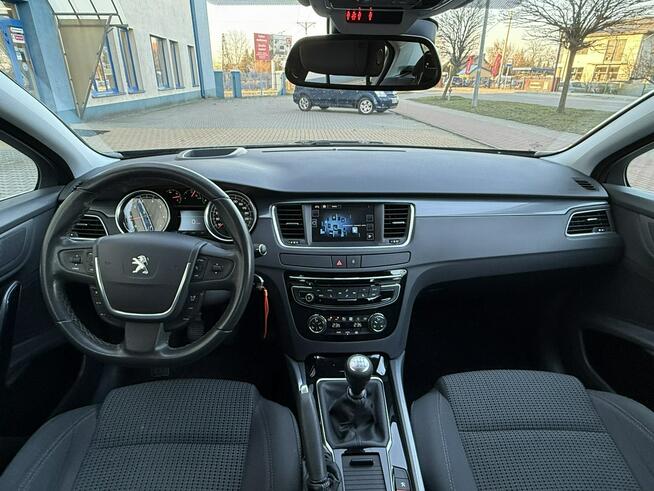 Peugeot 508 Lift 1.6T 2016r Nawigacja Kamera LED Alufelgi Bezwypadkowy