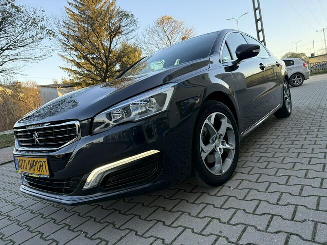 Peugeot 508 Lift 1.6T 2016r Nawigacja Kamera LED Alufelgi Bezwypadkowy