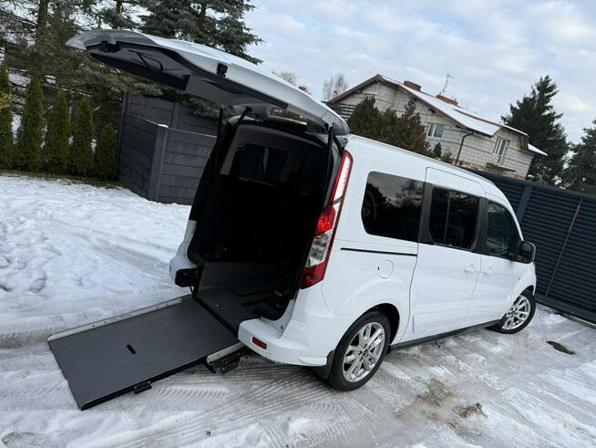 Ford Grand Tourneo Connect 120KM Rampa Przewóz Osób Niepełnosprawnych Automat Navi Kamera Panoram
