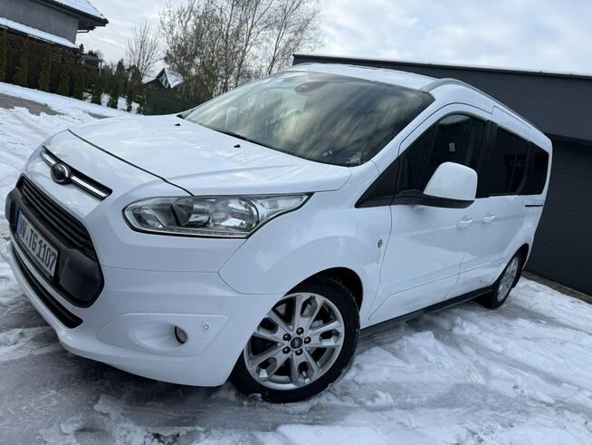 Ford Grand Tourneo Connect 120KM Rampa Przewóz Osób Niepełnosprawnych Automat Navi Kamera Panoram