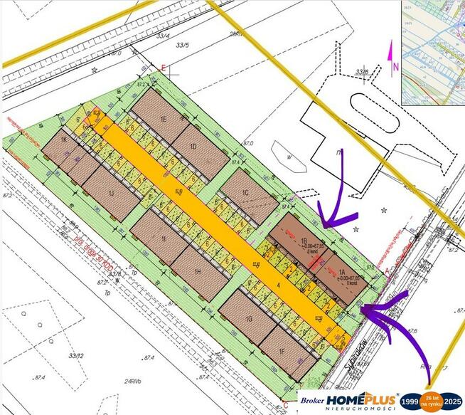 Segmenty, Radzymin w pobliżu ronda Maczka/J.Pawła