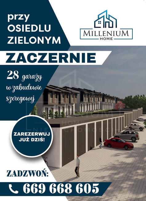 Nowoczesne garaże Zaczernie FV 23%