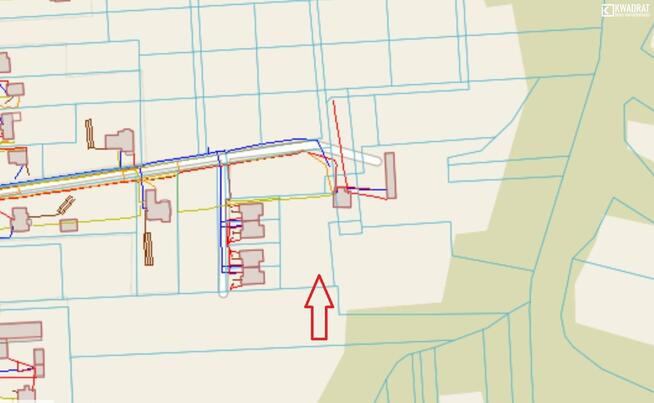 Działka rolno-budowlana Dys gm. Niemce