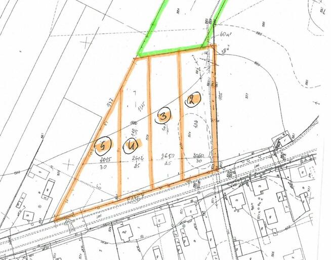 Działka budowlana Kozłówka gm. Kamionka