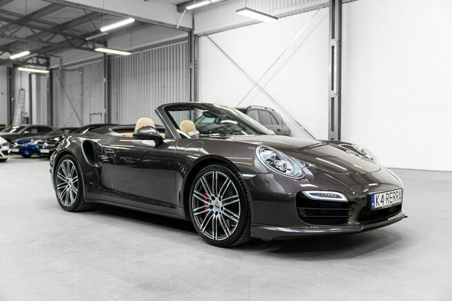 Porsche 911 Turbo Cabrio. Krajowa. Gwarancja Approved.