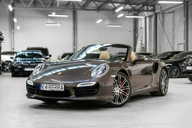 Porsche 911 Turbo Cabrio. Krajowa. Gwarancja Approved.
