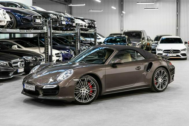 Porsche 911 Turbo Cabrio. Krajowa. Gwarancja Approved.