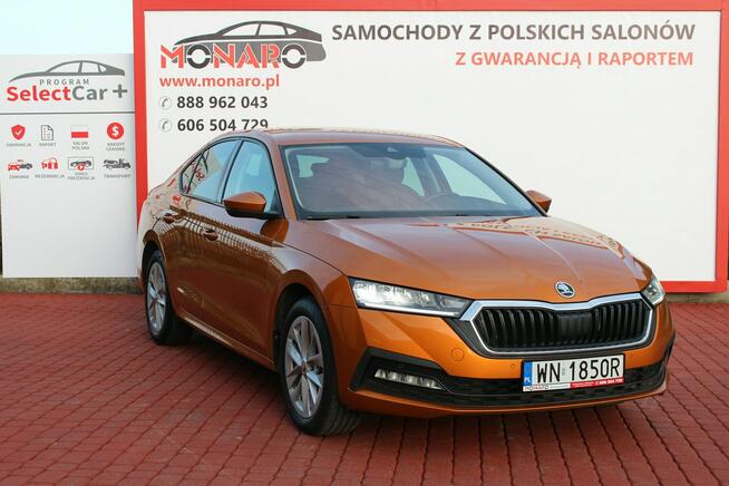 Škoda Octavia AMBITION 2.0 TDI Phoenix Orange Salon PL GWARANCJA RAPORT SelectCar+