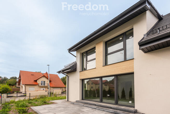 Nowoczesny dom bliźniak w Straszynie 120 Bez PCC