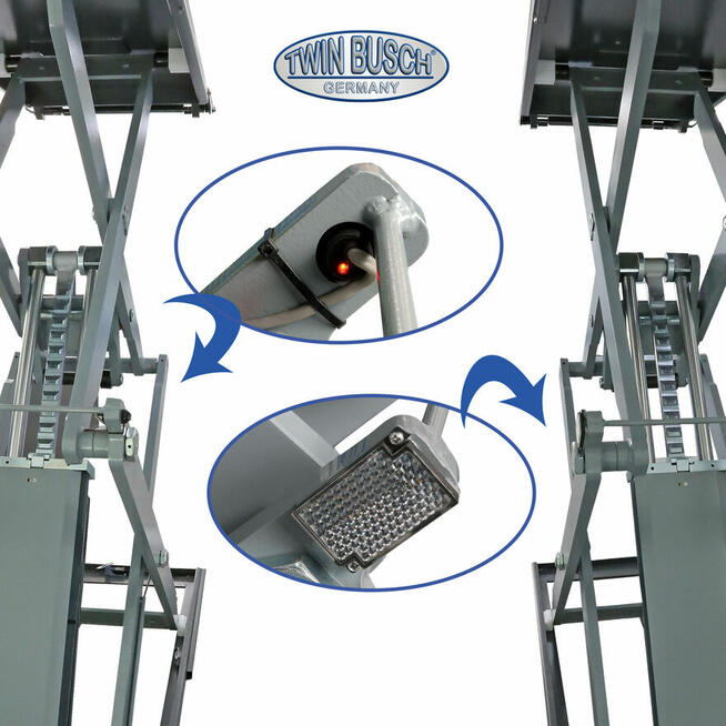 Podnośnik Nożycowy Elektromagnetyczny TW S35-20E-G GREY-Line