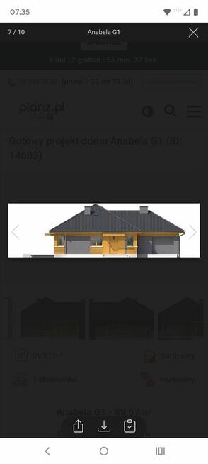 Działka rolno-budowlana 20ar z projektem i pozwoleniem na bu