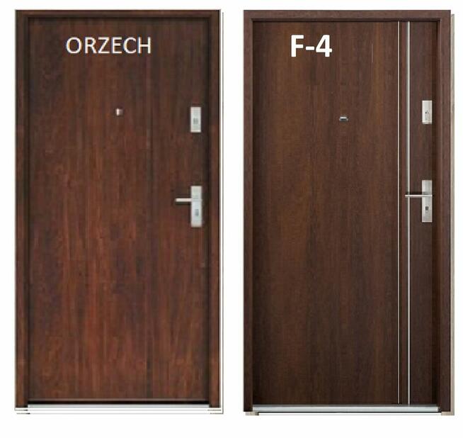Drzwi zewnętrzne drewniane i metalowe OCIEPLONE