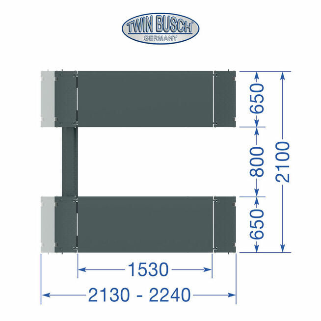 Podnośnik Nożycowy Elektromagnetyczny TW S35-20E-G GREY-Line