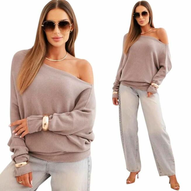 Swetry damskie - nietoperz