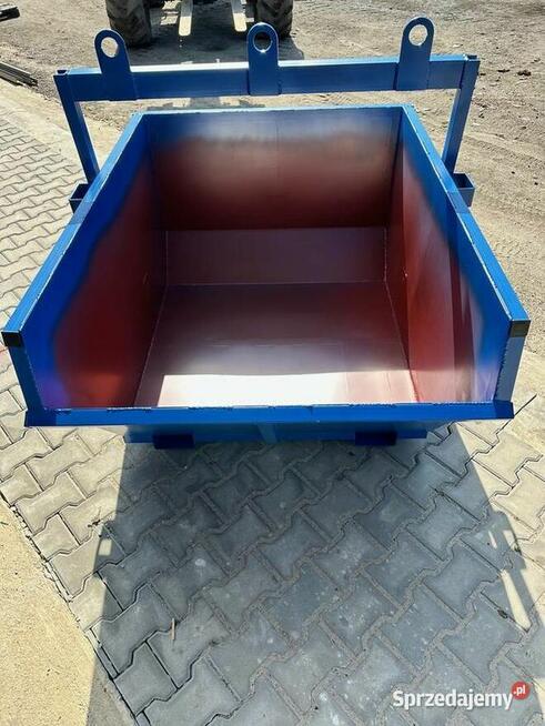 Kontener na dźwig, samowyładowczy 1 m3.