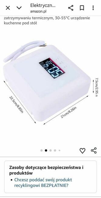 Przepływowy podgrzewacz wody 3 szt