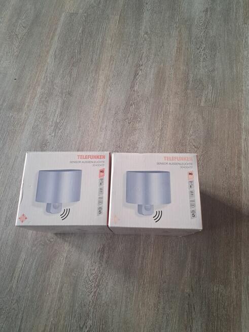 Lampy zewnętrzne z czujnikiem